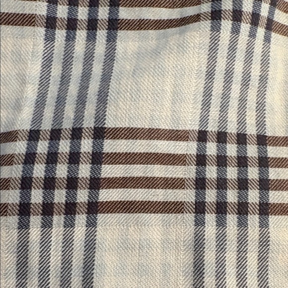 James Campbell Men's Checkered Shirt - Brown and Blue XL - Picture 5 of 5